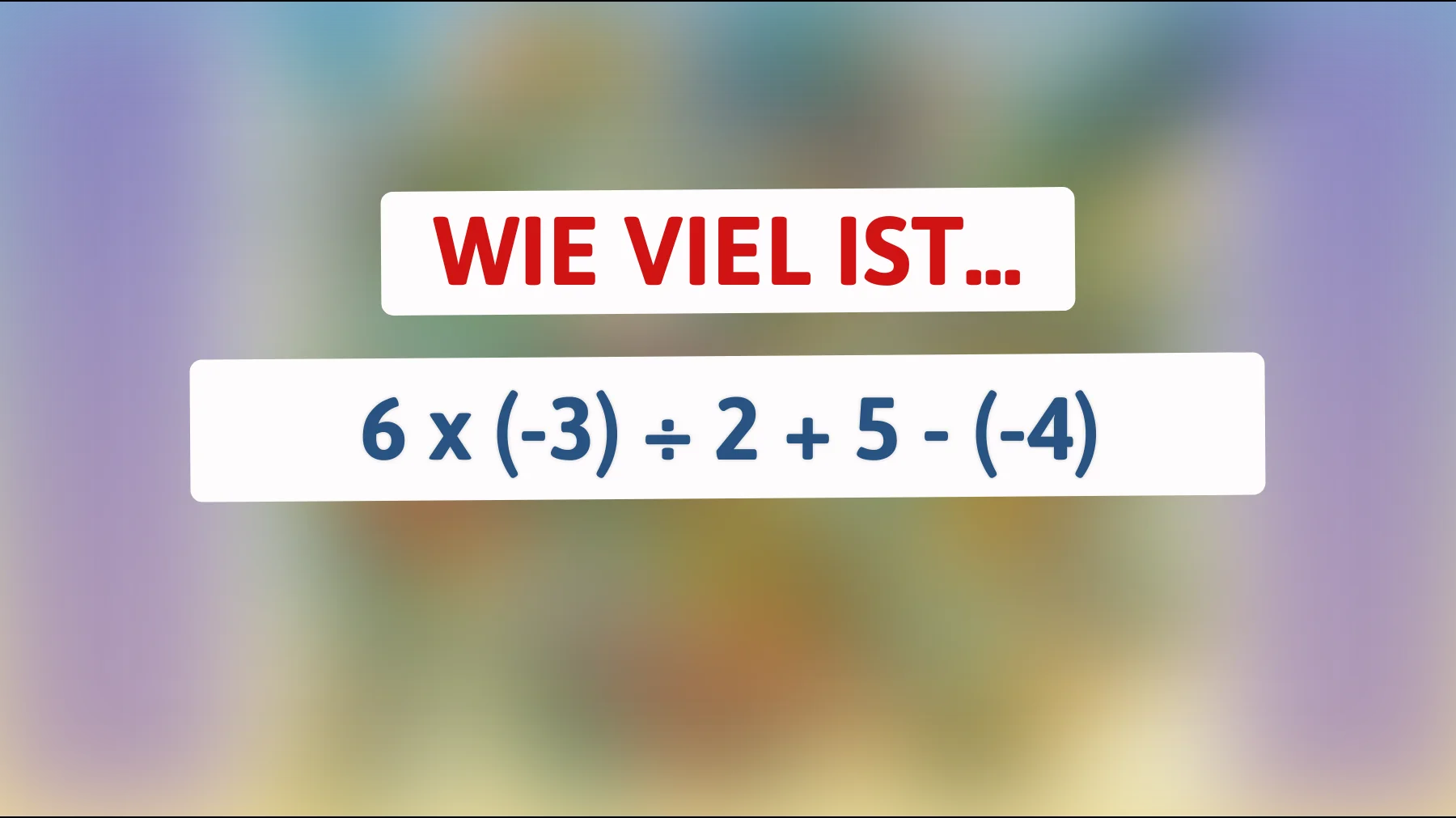 Nur die intelligentesten Köpfe lösen dieses Mathe-Rätsel in Sekunden: Kannst du es auch?"