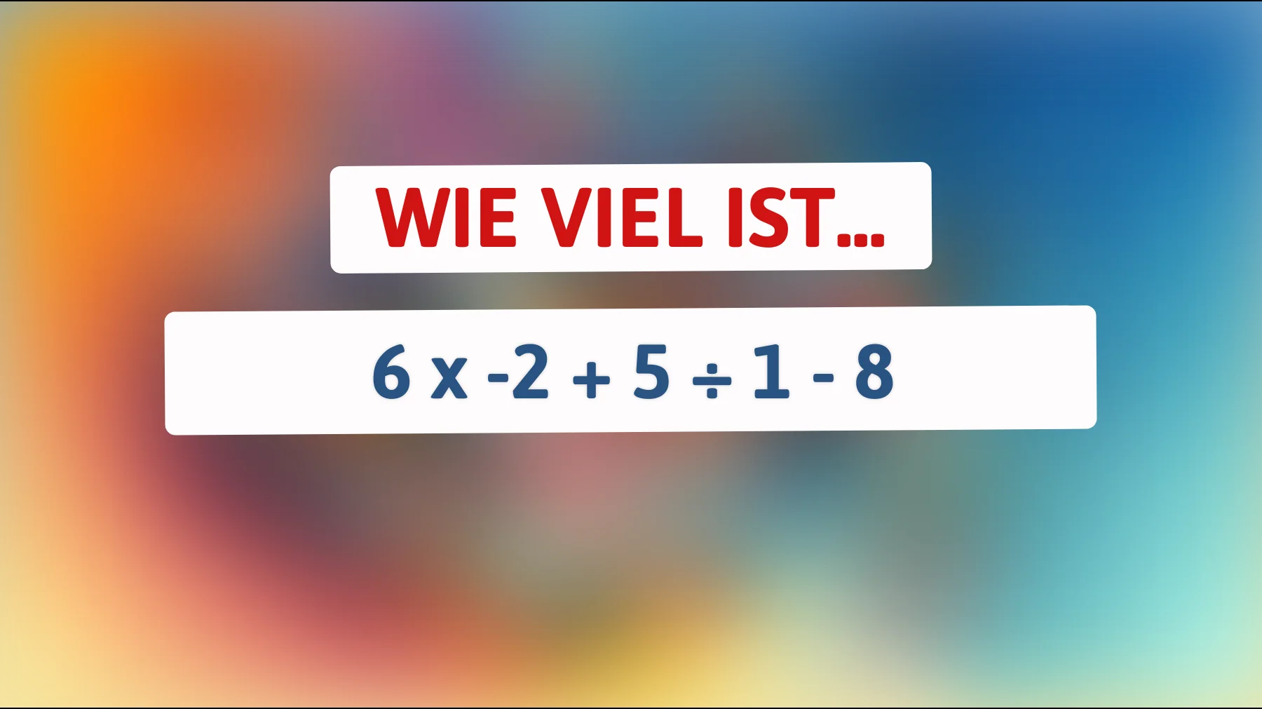 Nur für echte Denksport-Champions: Kannst du dieses mathematische Rätsel lösen?"