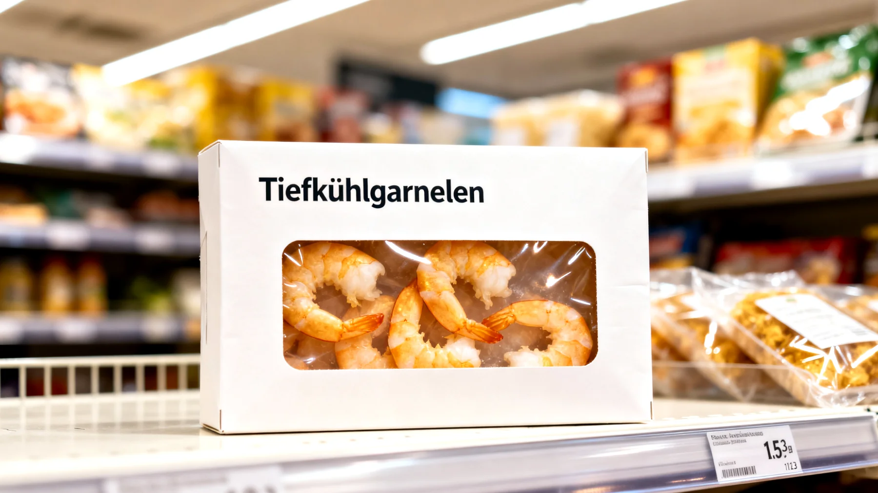 Tiefkühlgarnelen"