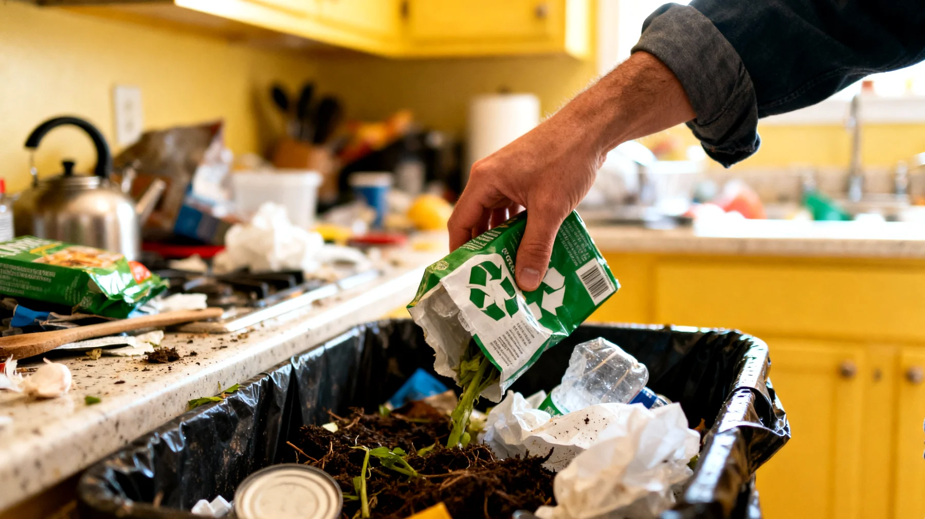 Mülltrennungsbehälter"