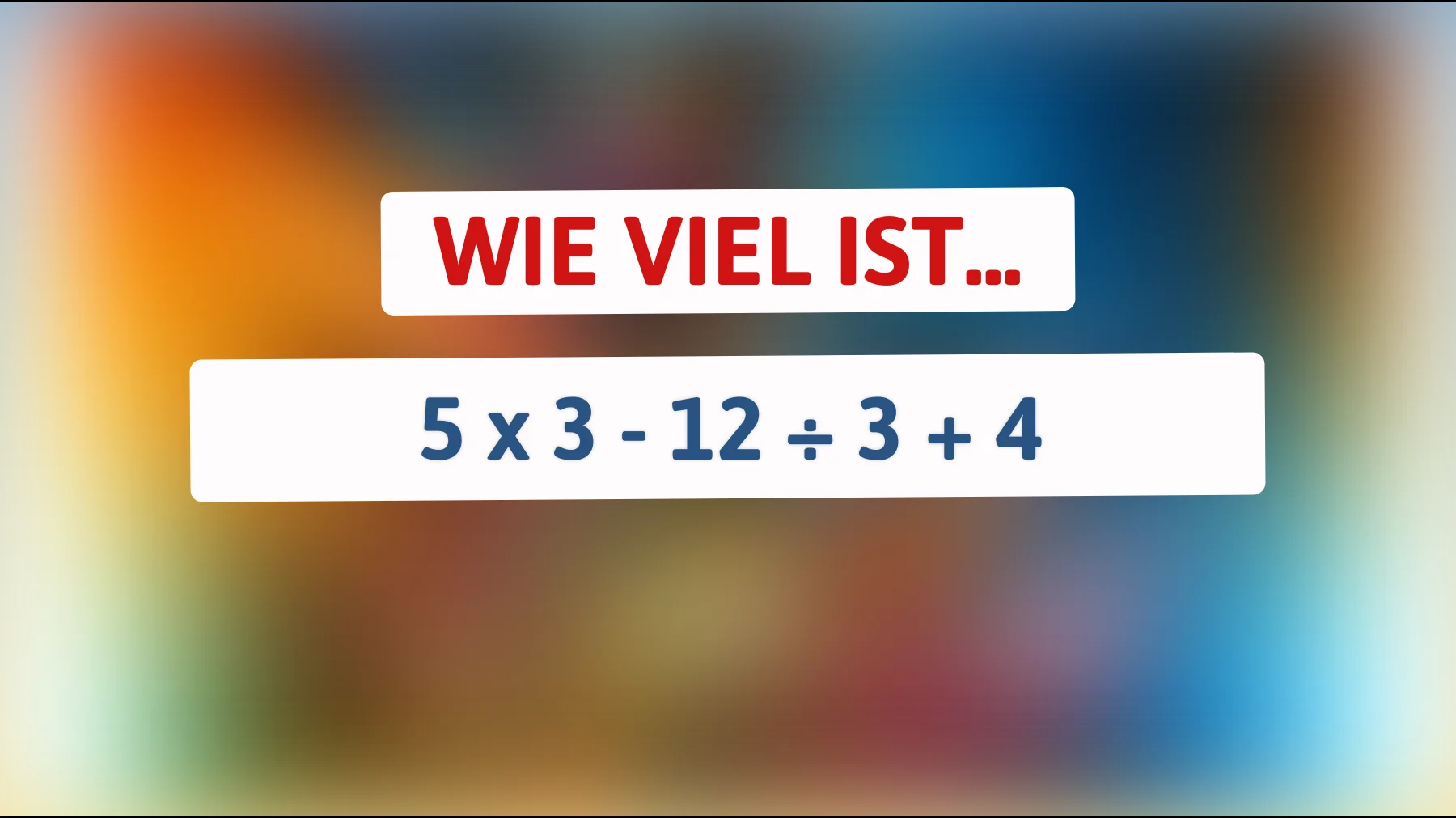 Nur für Denksport-Profis: Kannst du das mathematische Rätsel lösen, das nur die Klügsten knacken?"