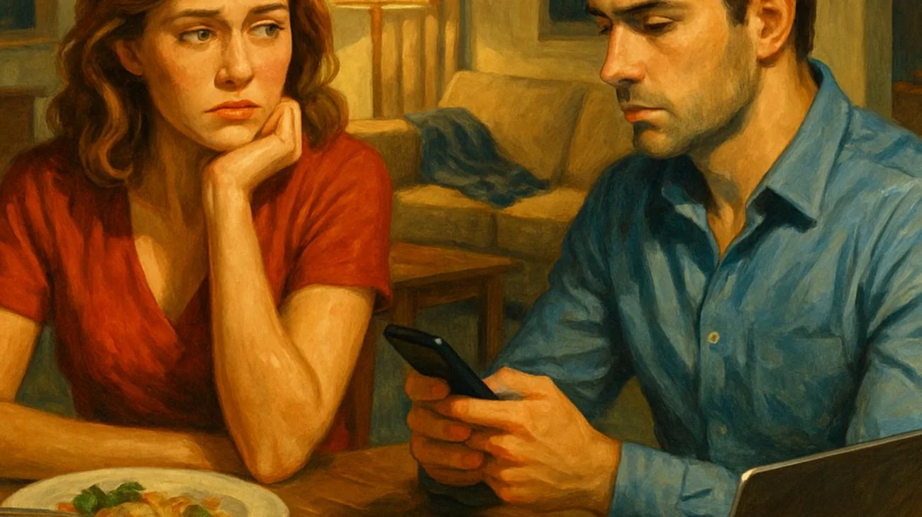 Was bedeutet es, wenn dein Partner ständig über Arbeit spricht, laut Psychologie? 2026-01-02T18:55:23.289Z"